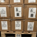 Ca. 24x Hanglamp/lampenkap metaal Crate & CarGo