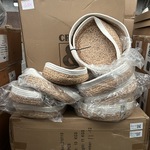 Ca. 34x Set van 2 manden katoen diameter 30 en 33 cm Crate & CarGo