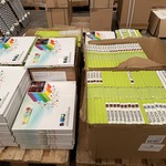 Partij diamond painting inclusief tools 40x50cm (ca. 190x) I-Wannahave