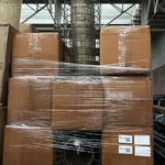 Ca. 20x Hanglamp/lampenkap metaal Crate & CarGo