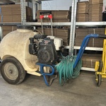 Verrijdbare spuitmachine Honda GC 160 motor Annovi Reverberi, AR 252