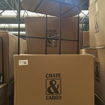 Pallet bijzettafels rotan (13x) Crate & CarGo