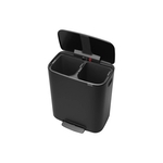 Brabantia Bo Prullenbak 2 x 30 l Matt Black