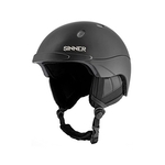 Sinner Titan Skihelm Mat Zwart Unisex Maat L