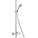 Douchesysteem met thermostaatkraan Hansgrohe, Croma 220 Showerpipe Eco
