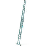 Gefelste opsteekladder 3-delig 3 x 12 sporten Zarges, Everest 3DE 4485
