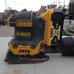 Accu schuurmachine, DeWalt, DCW200