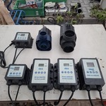 5x Controller en 2x pomp toebehoren, AquaForte