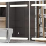 Led badkamerspiegelkast 100×60 cm Aquamarin, SPSCHK01