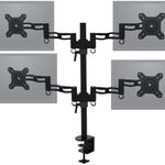 8x Monitor bureausteun 4 monitoren 4x scherm 13″-27″ Sam Creative, BRA