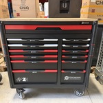 Professionele gereedschapswagen gevuld 448 delig Stahlgruppe SG24