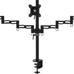 6x Monitor bureausteun 3 monitoren 3x scherm 13″-27″ Sam Creative, BRA