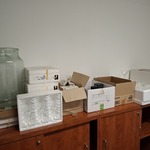 Diverse glas- en kristalglas