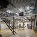 Entresol vloer met trap en kantelhek, ca 100m2, Multiprofiel, 2021