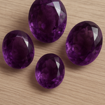 4x Natuurlijke Amethyst | Totaal 31.60ct, Paars