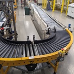 Rollenbaan, Ammaraal Beltech, geel / wit