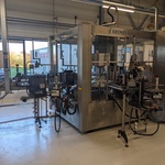 Zelfklevende etiketeer machine, Krones, Autocol 747-648, 2002