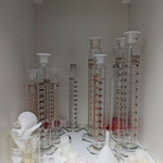 Inhoud laboratorium kast