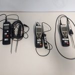 3x Laboratorium thermometers, Testo, Ito