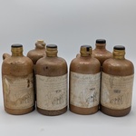 6x Kruik met Ome Loeks Peerdeburger