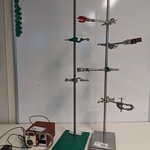 2x Laboratorium statief