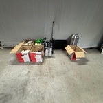 TV, stofzuiger en keukenbenodigdheden