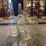 4x Decoratie fles