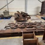 Onderdelen hout t.b.v. vatten bok en diversen