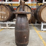 Nostalgische visserij boei met inspectieluik