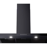 Etna AB691ZT  Slimline Schouwkap  90 cm  Mat Zwart