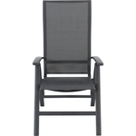 Wakefield Tuinstoel Valencia kunststof Antraciet