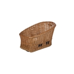 Basil Pasja Hondenfietsmand MIK M  Achter  Riet