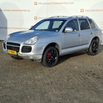 Personenauto, Porsche, Cayenne, 4.5 Turbo, GRIJS, 2003