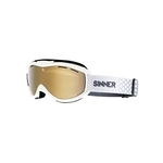Sinner Tico Skibril Mat Wit Unisex One Size