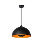 Lucide Siemens Pendant Lights Diameter 40 cm Zwart