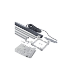 Screenlite Inzethor draaikiepraam Wit 100×150 cm