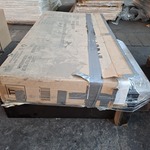 Elektrische sfeerhaard met schouw Vancouver, XL, Zwart/wit