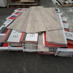 Partij PVC vloerdelen eiken kleur, Bodiax, Eiken