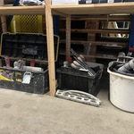 Partij stukadoorsgereedschap