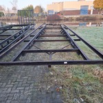 Chaletframe staal 2-asser Zwart