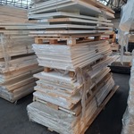 Partij nieuwe opdekdeuren gelakt Wit