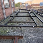 Chaletframe staal 2-asser  Zwart