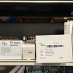 Partij badkamer accessoires w.o. sifon, zeepdispenser Fiora, Viega