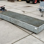 Gegalvaniseerde lekbak