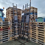 3x Ladder Altrex, Nevada 1×10, Zwart