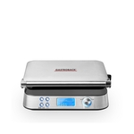 Gastroback Wafelijzer Advanced Control 1600W LCD-display Zilver