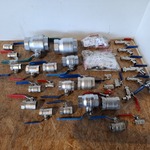 Partij Water kogelafsluiters en water kogelkranen Dumatco