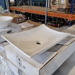 Ca. 20x Waskom, Best Design, Raaf, Hoogglans wit