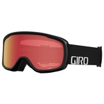 Giro Roam Snow Goggles Black Wordmark Amber/Yellow Lens Medium Frame
