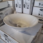 Ca. 20x Waskom, Best Design, TAPS, Hoogglans wit